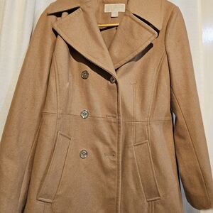 MICHAEL Michael Kors Camel Pea Coat